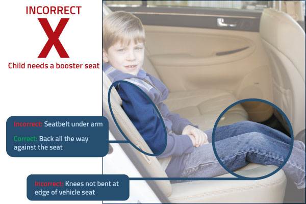 Use A Seatbelt And Wear It Right, Car Seat Rules Nc